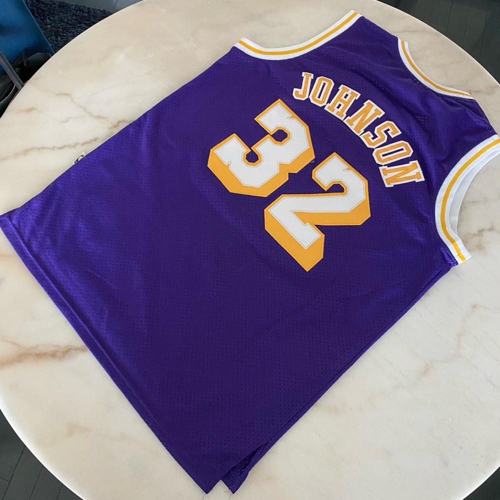 Vtg Adidas Johnson Jersey